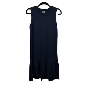 Look by Crewcuts Dress Girls XXXL 16 J Crew Navy Blue Sleeveless Ruffle Skirt DD - Picture 1 of 10