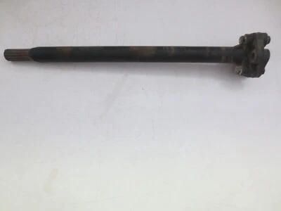 2000 Suzuki Quadrunner 250 4wd ATV Used OEM Front Driveshaft Prop w/ Rubber Conn - Image 1 of 3