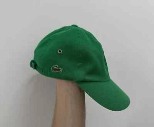 LACOSTE CAP 5 PANEL CAP HATS UNISEX MENS ADJUSTABLE size L - Picture 1 of 12