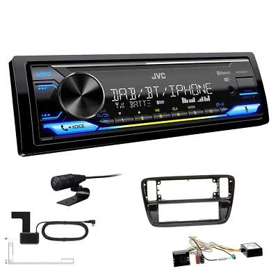 JVC DAB+ Bluetooth USB inkl. Antenne Autoradio für Volkswagen VW Up 2011-2016 - Bild 1 von 4
