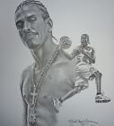 THE ANSWER! Allen Iverson Artist HAND Signed Lithograph NBA