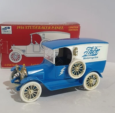 "Thor Motorcycles" Liberty Classics 1916  Studebaker Panel 1:25 Scale - Image 1 of 4
