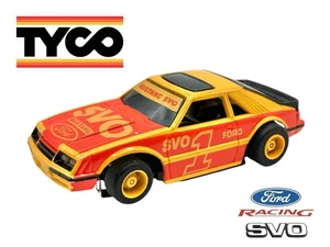 Tyco 1984 Ford Mustang SVO HP7 Modell 6923 beleuchtetes HO Slotcar - GETESTET - Bild 1 von 8