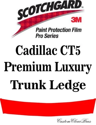 3M Paint Protection Film Pro Series Clear Bra Film 2025 2026 Cadillac CT5 - Imagem 1 de 3