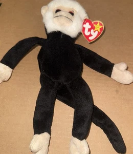 Ty Beanie Baby Mooch la Scimmia Ragno Raro Errori Ritirati 1998 - Foto 1 di 8