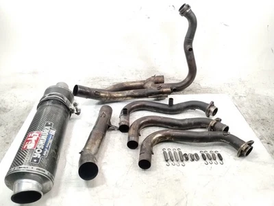 00-03 Suzuki GSXR 750 600 YOSHIMURA Exhaust Header Muffler Pipes Set - Image 1 of 4
