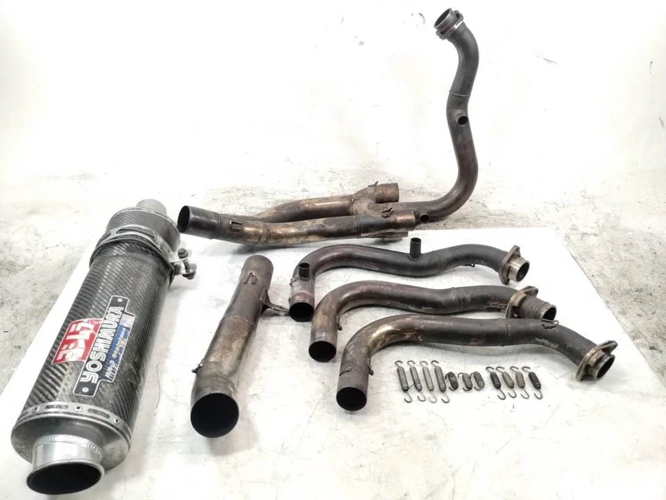 00-03 Suzuki GSXR 750 600 YOSHIMURA Exhaust Header Muffler Pipes Set - Image 1 of 4