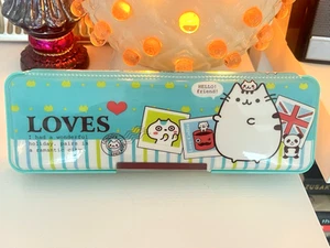 Happy Everyday Kitty Double Sided Pencil Case Loves Hello Friends Xiaolingjing - Picture 1 of 8