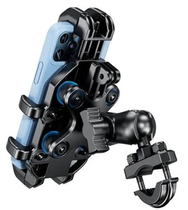  Motorrad Handyhalterung Halter mit Vibrationsdämpfer, Anti-Shake Lenker  - Bild 1 von 8