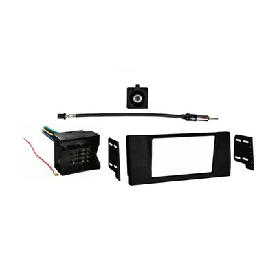 Fits BMW 5 Series 2002-2003 Double DIN Stereo Harness Radio Install Dash Kit - Image 1 of 4