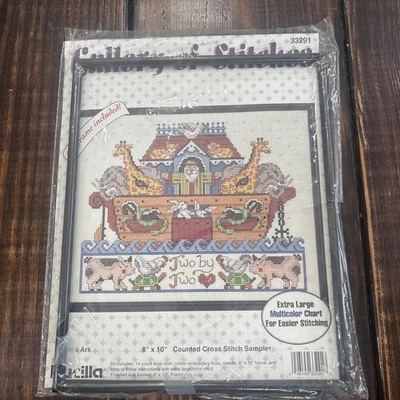 Bucilla Noah’s Ark Cross Stitch Gallery oStitches:  Frame And Pattern Only 33291 - Image 1 of 2