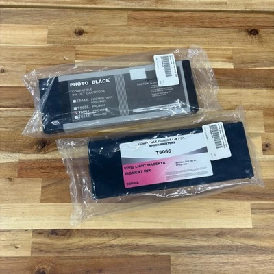 Cartucho compatible Epson T6066 + T6061 para Epson Stylus Pro 4880 - Nuevo Foto 1 de 3