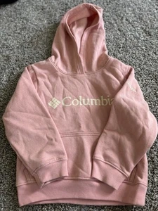 Columbia Sweatshirt Hoody Girls XXS 4/5 - Picture 1 of 2