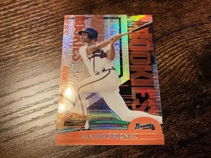 Junior Brignac 2000 Finest Rookie Card #264 Atlanta Braves 168/1000 - Picture 1 of 2