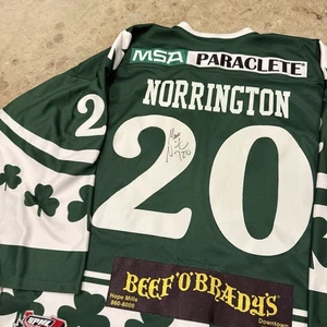 Autogramm Norrington OT Fayetteville Fire Antz Minor League Hockey Trikot 56 - Bild 1 von 8