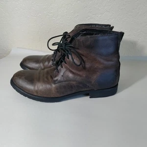 Bed Stu Hombre Chukka Rústico Cuero Envejecido Bota Con Cordones Marrón Talla 9.5 - Imagen 1 de 13
