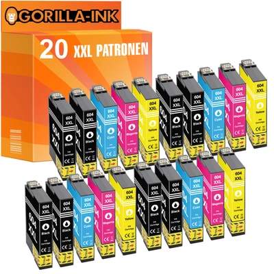 Patronen für Epson 604XL Expression Home XP-2200 XP-2205 XP-3200 XP-3205 XP-4200 - Bild 1 von 4