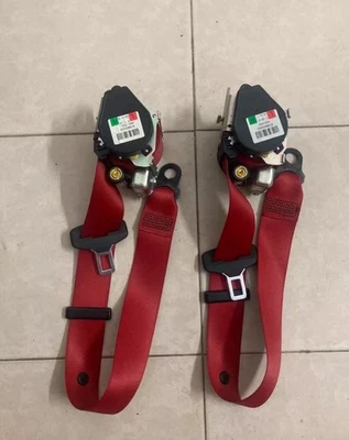 Front Left Driver Seat Belt Retractor Black 11N1480SP OEM McLaren MP4-12C 2014 - Image 1 of 3