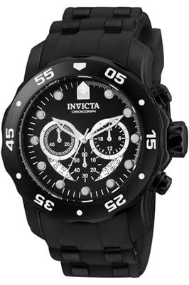 Reloj negro cronógrafo Invicta 6986 Pro Diver Collection para hombre - Imagen 1 de 4