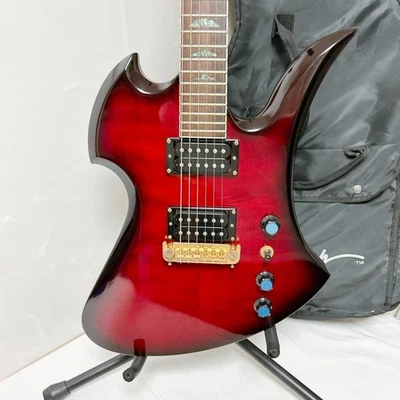 B.C. Rich Mockingbird Red Cloud Electric Guitar Used Shipping From Japan - Image 1 of 4