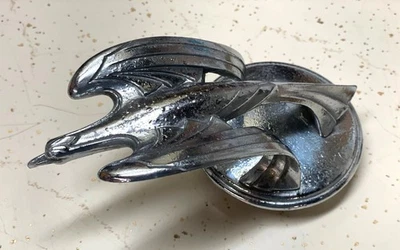 1931 1932 OEM Chevy Eagle Hood Ornament Chrome Radiator Cap 1930s Orig Gasket - Image 1 of 4