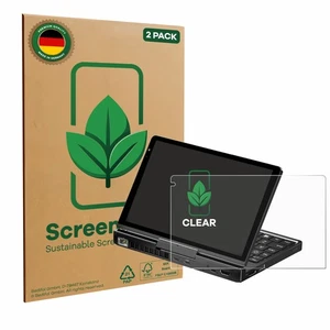 2x ochraniacz ekranu ScreenLeaf do GPD Pocket 4 Zrównoważona ochrona - Zdjęcie 1 z 9