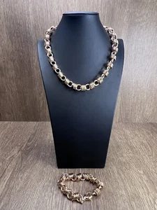 Bronzo Italia - Bold Polished Status Link Necklace or Bracelet - Picture 1 of 5