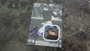2002 JUST MINORS COREY HART AUTOGRAPHED BASEBALL CARD - Picture 1 of 2