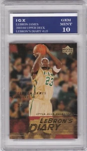 LEBRON JAMES ROOKIE CARD 2003 Upper Deck Basketball GRADED GEM MINT 10 $$ RC! - Picture 1 of 1