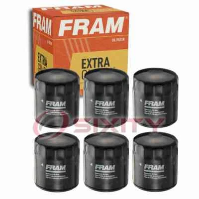 6 pc FRAM Extra Guard PH6022 Engine Oil Filters for WF111 WC2 ML16822 yx - Image 1 of 4