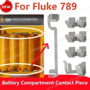 Pieza de contacto del compartimento de batería para calibrador del medidor de procesos Fluke 789 pieza NUEVA - Imagen 1 de 6