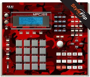 Akai MPC 3000 | Camuflaje Rojo | Calcomanía Protectora | StyleFlip Skins - Imagen 1 de 1