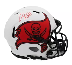 Trent Dilfer Signed Tampa Bay Buccaneers Speed Authentic Lunar NFL Helmet - Picture 1 of 2