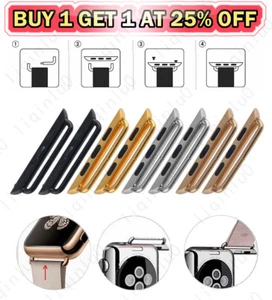 4 Pairs iWatch Band Connector Stainless Steel For Apple Watch SE 10 9 8 7 6 5 4 - Picture 1 of 10