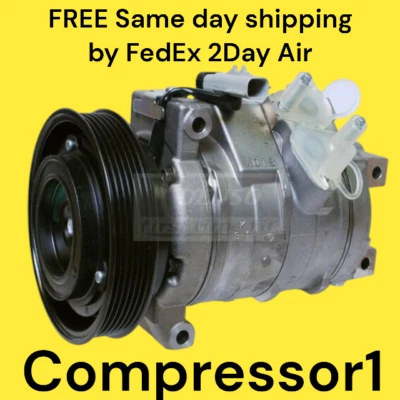 AC Compressor For 2004 2005 2006 Chrysler Pacifica 3.5L Engines Only - Image 1 of 2