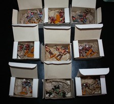 Hausser Elastolin 4cm plastic toy soldiers indians cowboys Lineol Atlantic durso