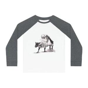 Kids' Pajama Set Rodeo Mutton Bustin' Original Artwork from Dantel Art, LLC - Picture 1 of 5