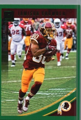 2018 Donruss #289 Jamison Crowder Press Proof Green - Image 1 of 2