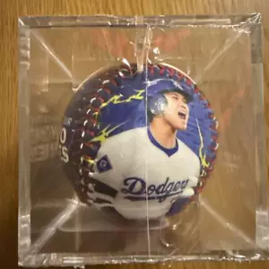 MLB World Tour Tokyo Exclusive Items Rawlings Dodgers Baseball Shohei Ohtani - Picture 1 of 4