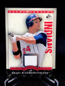 2008 Upper Deck SP Legendary Cuts Destination Stardom Mem. #GS Grady Sizemore - Picture 1 of 6