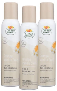 Citrus Magic Natural Odor Eliminator Air Freshener Spray, Orange-Vanilla Swirl - Picture 1 of 1