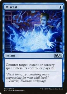 Magic The Gathering MTG MISCAST 2021 casi nuevo - Imagen 1 de 1