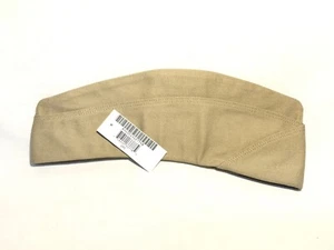 USN VESTIDO CAQUI MUJER TALLA 24 GUARNICIÓN GORRA SOMBRERO SERVICIO UNIFORME NUEVO - Imagen 1 de 12