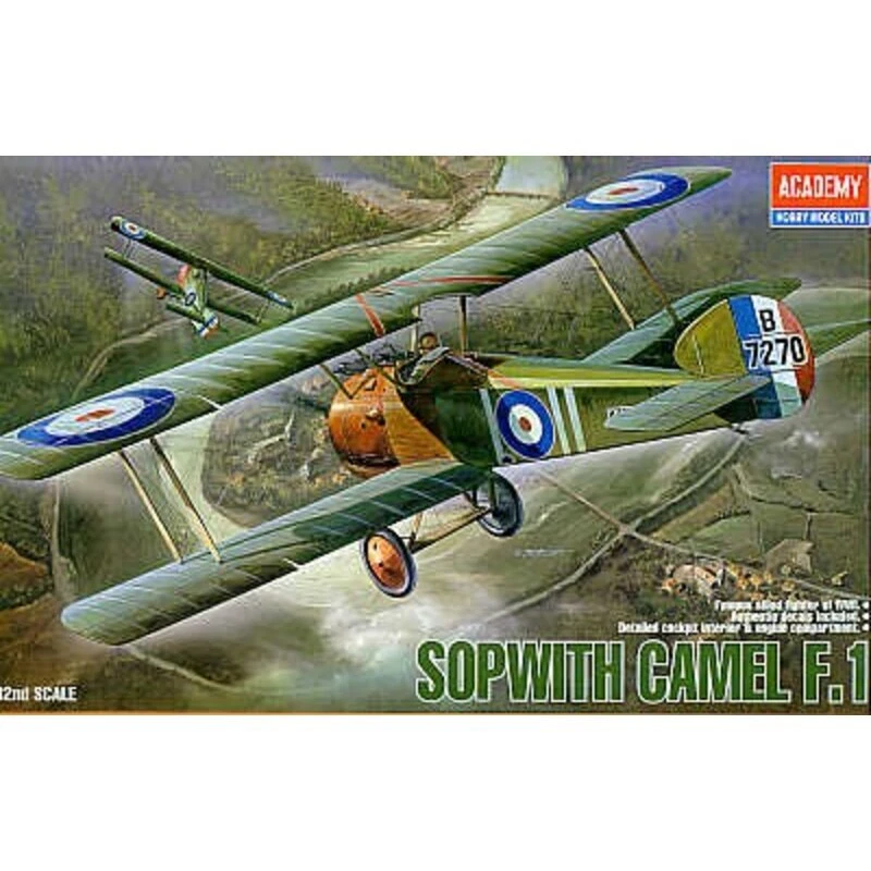 ACADEMY 12109 1/32 Sopwith Camel F-1 Limited Edition