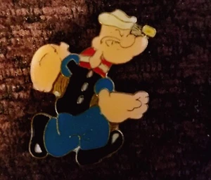 Vintage POPEYE Lapel/Hat pin Size 1" tall by 1" Wide - Picture 1 of 1