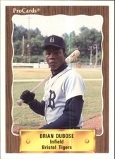 1990 Bristol Tigers ProCards #3163 Brian DuBose