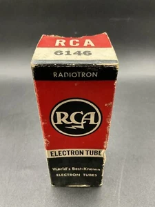 RCA Radiotron Electron Tube 6146 General Electric VINTAGE New Old Stock - T114 - Picture 1 of 11