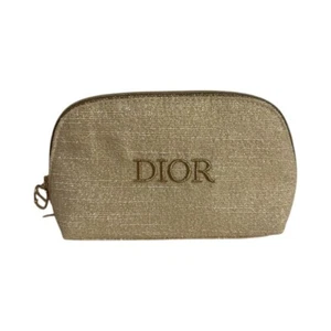 Christian Dior Holiday Christmas limited 2024 Novelty pouch gold - Picture 1 of 3