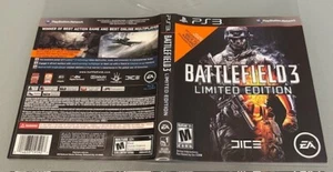 Battlefield 3 Limited Edition Playstation 3 Cover Art - Picture 1 of 1