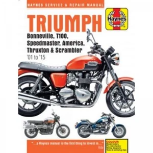 Triumph Motorrad Bonneville,T100 und America (01-15) Reparaturanleitung - Bild 1 von 5